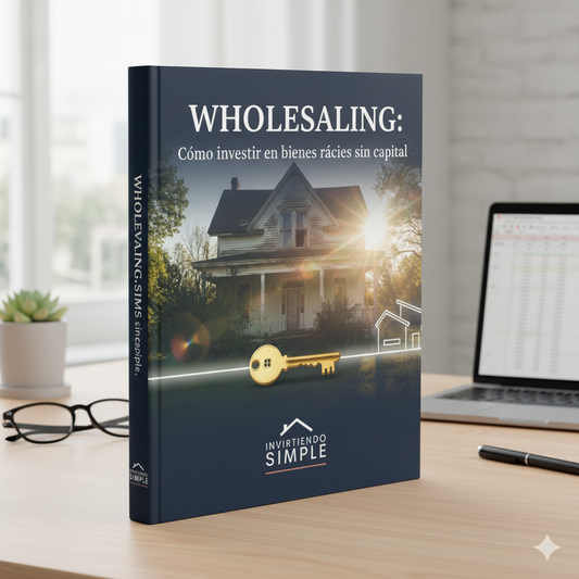 WHOLESALING  Cómo invertir en bienes raíces sin capital.